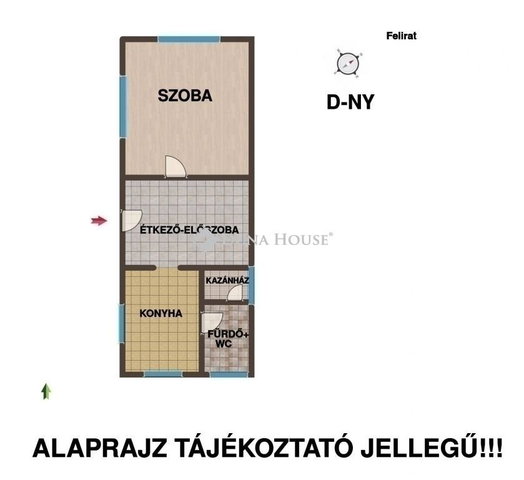 Eladó családi ház, Tápiószecsőn 32 M Ft, 1 szobás