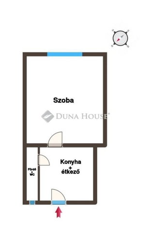 Eladó téglalakás, Budapesten, XX. kerületben 34.9 M Ft, 1 szobás