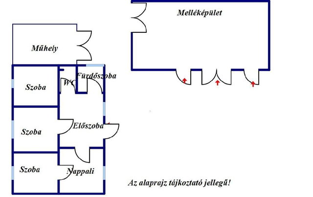 Eladó mezogazdasagi ingatlan, Forráskúton 23 M Ft, 3 szobás