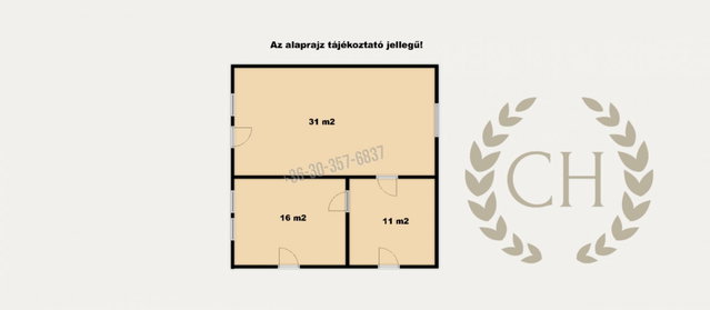 Eladó mezogazdasagi ingatlan, Balástyán 15 M Ft, 2 szobás