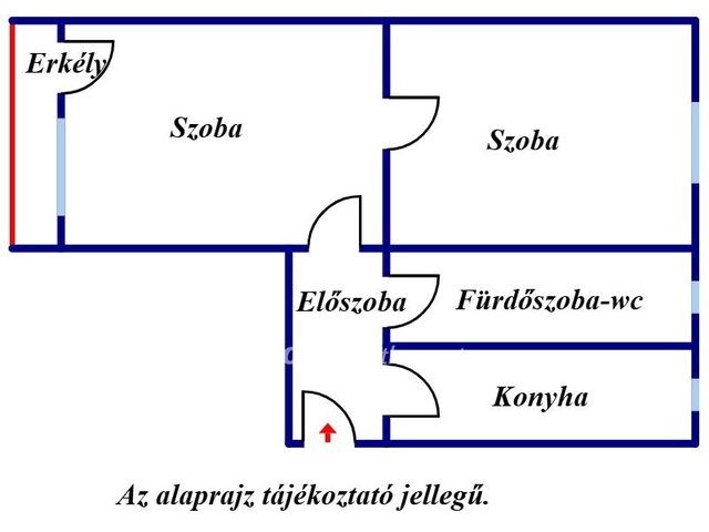 Eladó téglalakás, Békéscsabán 28.9 M Ft, 2 szobás