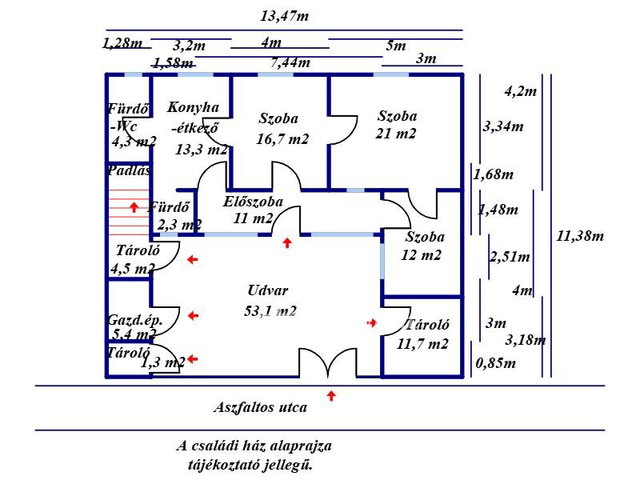 Eladó családi ház, Nagykőrösön 38.99 M Ft, 3 szobás