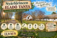 Eladó családi ház, Nyárlőrincen 13.9 M Ft, 1 szobás