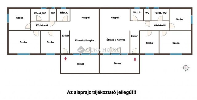 Eladó ikerház, Csomádon 85 M Ft, 4 szobás / költözzbe.hu