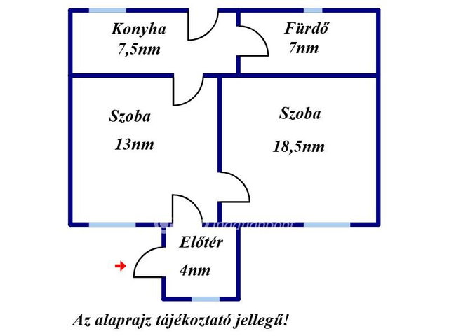 Eladó családi ház, Gyulán 31.5 M Ft, 2 szobás