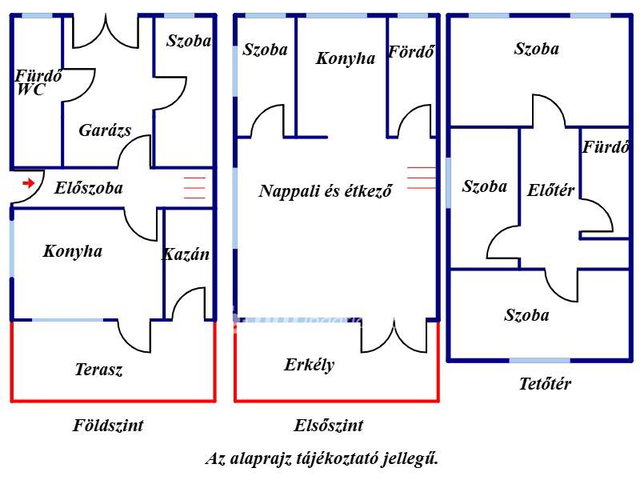 Eladó családi ház, Tatán 118 M Ft, 6 szobás