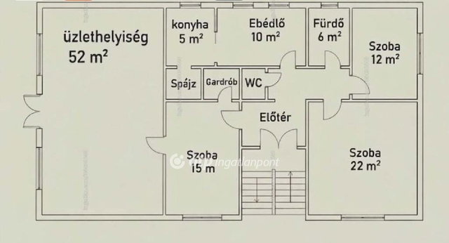 Eladó családi ház, Sajókeresztúron 39.5 M Ft, 4 szobás