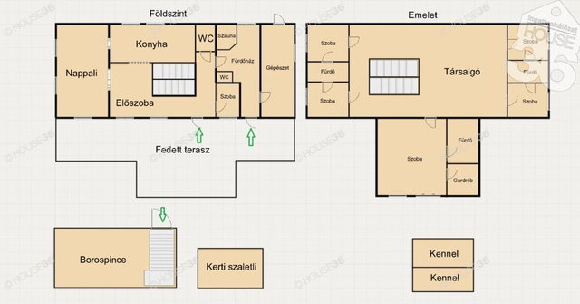 Eladó családi ház, Kecskeméten 249 M Ft, 7 szobás