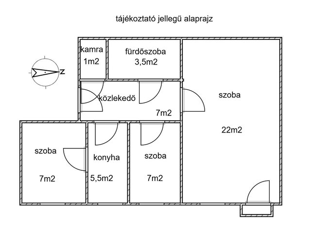 Eladó téglalakás, Zalaegerszegen, Landorhegyi úton 33.4 M Ft