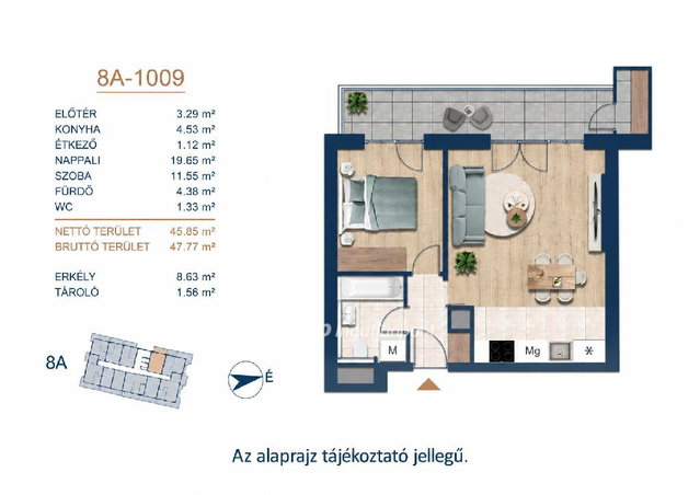 Eladó téglalakás, Budapesten, III. kerületben 95.7 M Ft