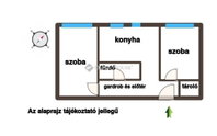 Kiadó téglalakás, albérlet, Debrecenben 220 E Ft / hó, 2 szobás