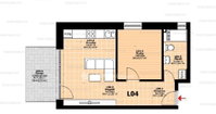 Eladó téglalakás, Hegyeshalomban 40.42 M Ft, 2 szobás