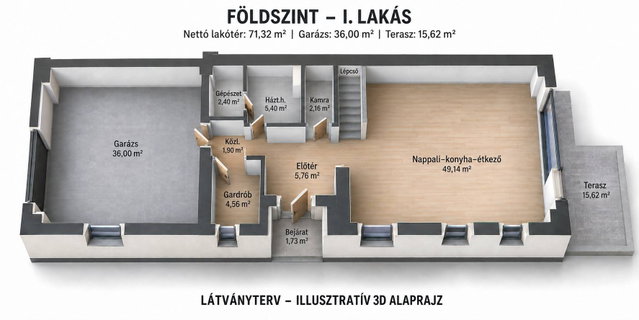Eladó ikerház, Debrecenben 183 M Ft, 4 szobás