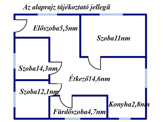 Eladó családi ház, Kabán 35 M Ft, 2+1 szobás