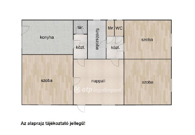 Eladó családi ház, Nyírbogdányon 45 M Ft, 3 szobás