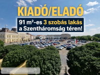 Kiadó téglalakás, albérlet, Baján, Szentháromság téren