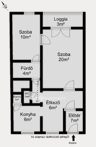 Eladó téglalakás, Budapesten, IX. kerületben 79.9 M Ft, 2 szobás