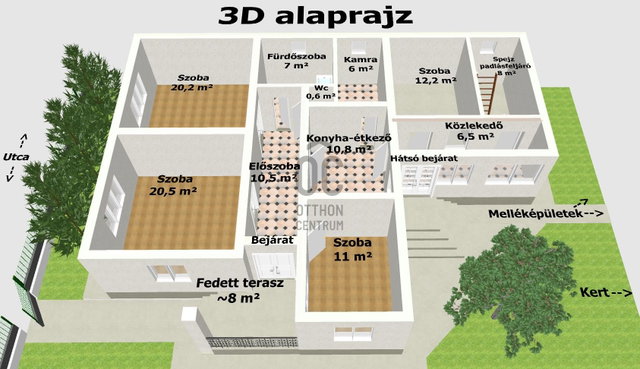 Eladó családi ház, Poroszlón 42 M Ft, 4 szobás