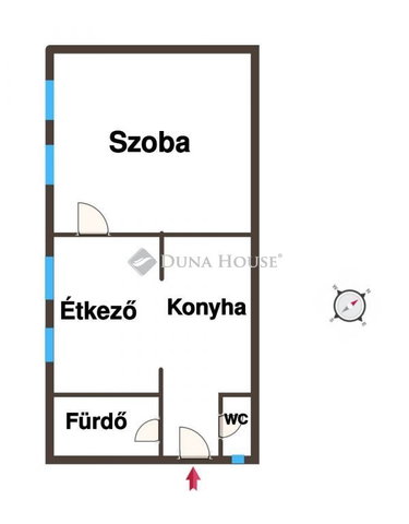Eladó családi ház, Kiskunfélegyházán 23 M Ft, 1 szobás