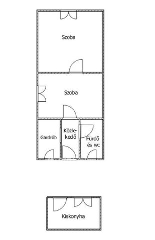 Eladó téglalakás, Mezőhegyesen 4.5 M Ft, 1+1 szobás