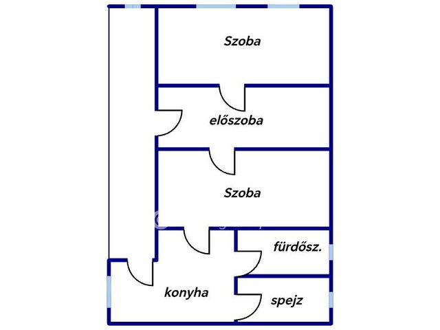 Eladó családi ház, Füzesabonyban 9 M Ft, 2 szobás