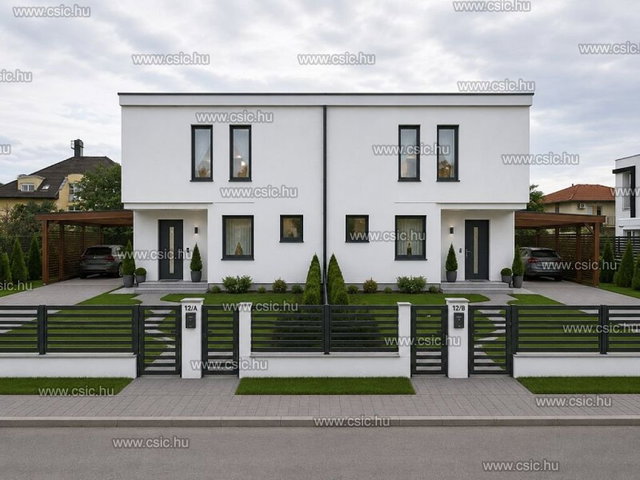 Eladó ikerház, Budapesten, XVIII. kerületben 144.9 M Ft, 5 szobás