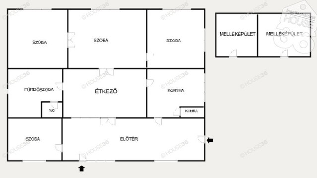Eladó családi ház, Kecskeméten 85.5 M Ft, 4 szobás