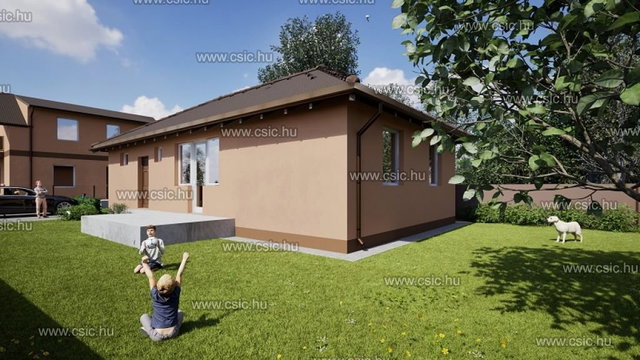 Eladó családi ház, Kiskunlacházán 71.99 M Ft, 4 szobás