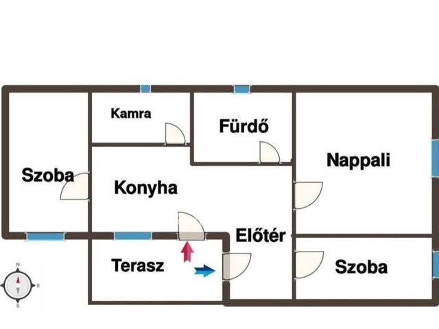 Eladó családi ház, Cegléden 44.9 M Ft, 3 szobás