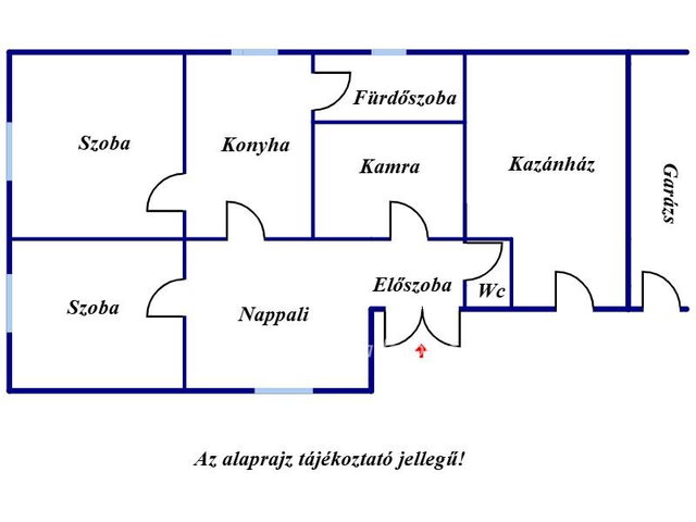 Eladó családi ház, Kunszentmártonban 19 M Ft, 3 szobás