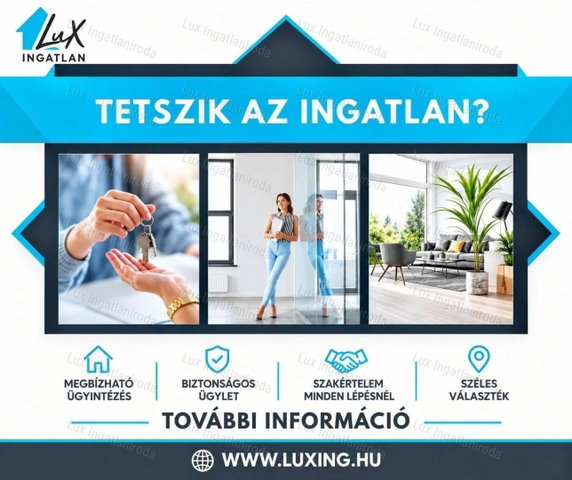 Eladó téglalakás, Tatabányán 38.9 M Ft, 2+1 szobás