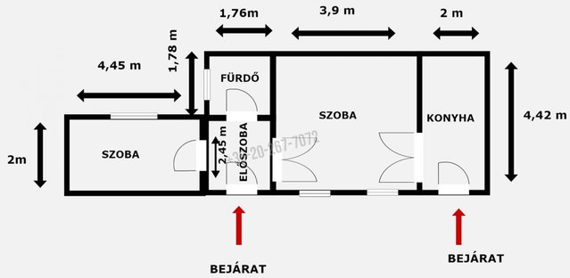 Eladó téglalakás, Budapesten, VI. kerületben, Szív utcában