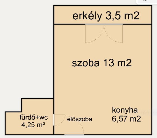 Eladó téglalakás, III. kerületben, Pünkösdfürdő utcában