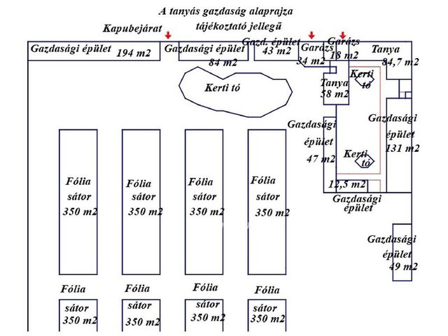 Eladó mezogazdasagi ingatlan, Cegléden 65 M Ft, 4+2 szobás