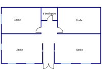 Eladó iroda, Tetétlenen 5.8 M Ft, 3+1 szobás