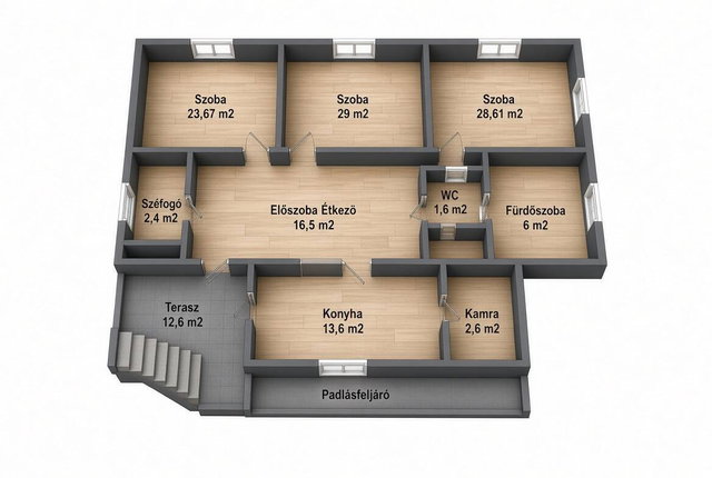 Eladó téglalakás, Putnokon 13.6 M Ft, 3 szobás