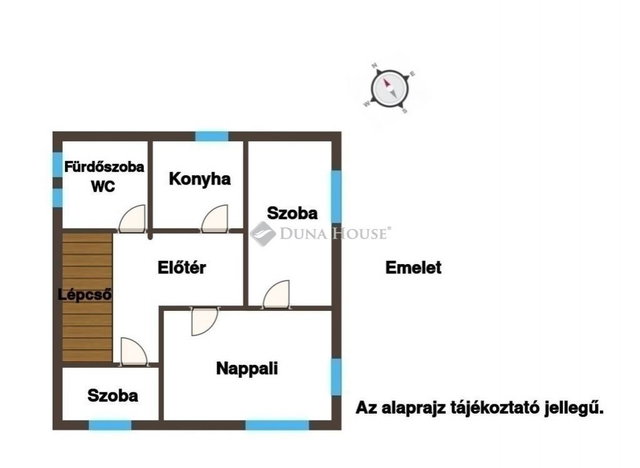 Eladó családi ház, Dabason 74.9 M Ft, 6 szobás