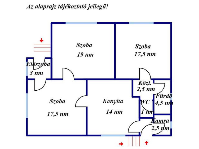 Eladó családi ház, Lőkösházán 17.5 M Ft, 3 szobás