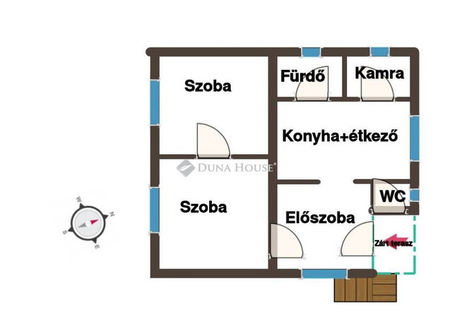 Eladó családi ház, Érden 69.99 M Ft, 2 szobás