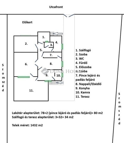 Eladó családi ház, Inárcson 81.9 M Ft, 3 szobás
