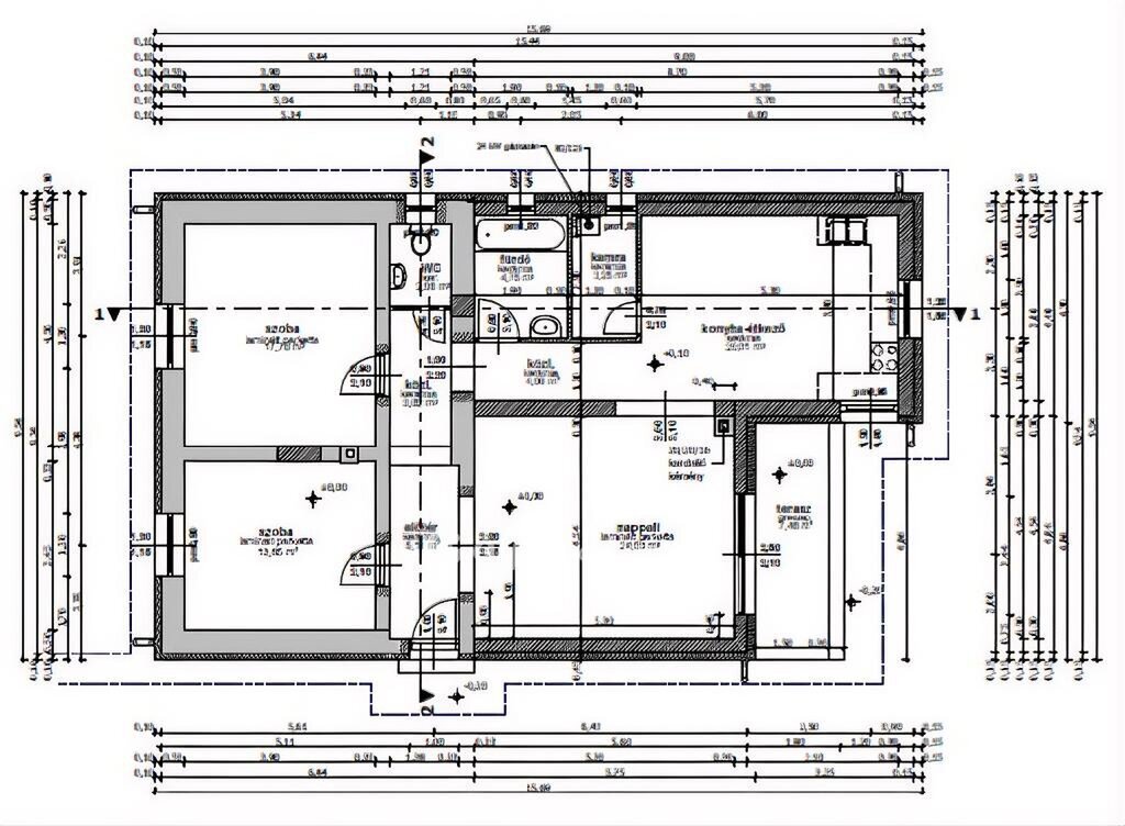 3 bed · 100m² · 55.000.000 ft
