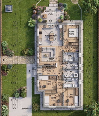 Eladó családi ház, Őrbottyánban 120 M Ft, 5 szobás