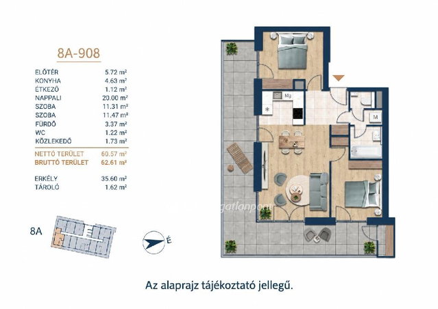 Eladó téglalakás, Budapesten, III. kerületben 138.1 M Ft
