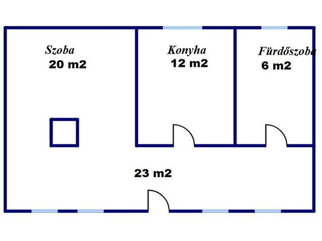 Eladó családi ház, Pécsett 52 M Ft, 1 szobás