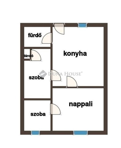 Eladó téglalakás, Budapesten, VIII. kerületben 66 M Ft, 3 szobás