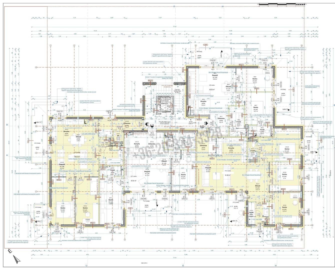 4 bed · 97m² · 126.100.000 ft