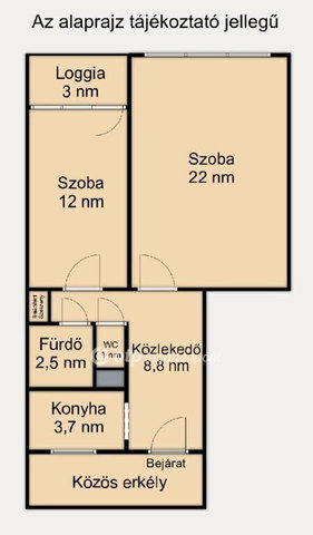 Eladó panellakás, Budapesten, X. kerületben 51.99 M Ft, 2 szobás