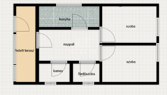 Eladó családi ház, Alsórajkon 19.99 M Ft, 2 szobás