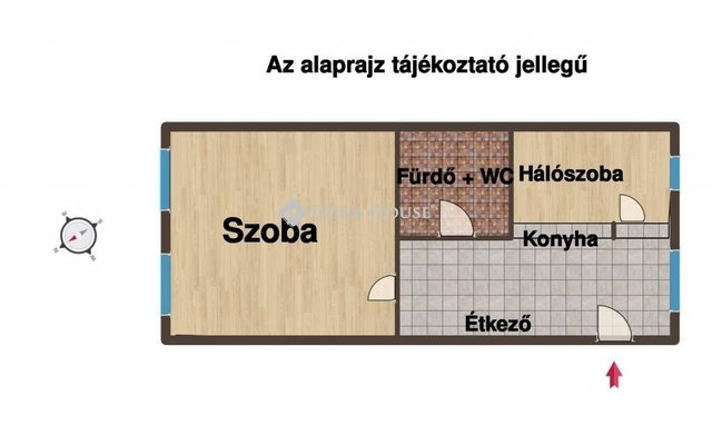 Eladó téglalakás, Budapesten, VII. kerületben 69.5 M Ft