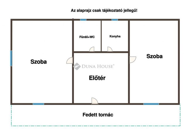 Eladó családi ház, Tápiószentmártonon 36.9 M Ft, 2 szobás